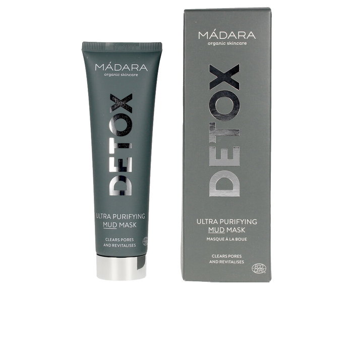 MÁDARA ORGANIC SKINCARE DETOX Mascarilla Facial Ultra Purificadora de Arcilla - Desintoxicante, Limpia Poros, Piel Grasa/Mixta - 60 ml MÁDARA ORGANIC SKINCARE DETOX Mascarilla Facial Ultra Purificadora de Arcilla - Desintoxicante, Limpia Poros, Piel Grasa/Mixta - 60 ml