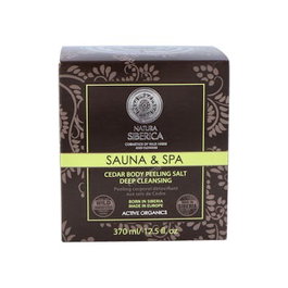 NATURA SIBERICA SAUNA&SPA peeling corporal detox con cedro