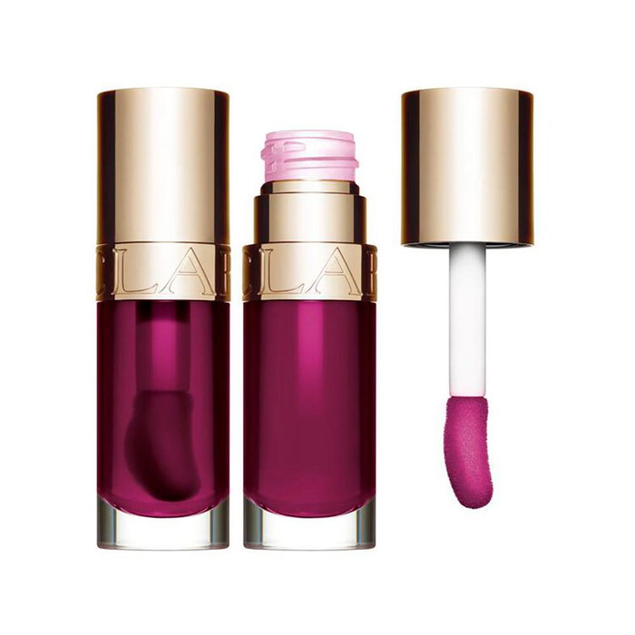 Clarins Aceite Labial Lip Comfort Oil 10 Plum, Hidratante y Nutritivo para Labios con Brillo Deslumbrante Clarins Aceite Labial Lip Comfort Oil 10 Plum, Hidratante y Nutritivo para Labios con Brillo Deslumbrante