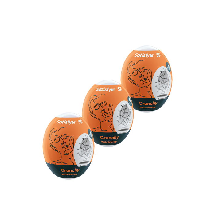 Satisfyer Crunchy Huevos Masturbadores 3 Unidades