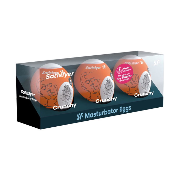 Satisfyer Crunchy Huevos Masturbadores 3 Unidades Satisfyer Crunchy Huevos Masturbadores 3 Unidades