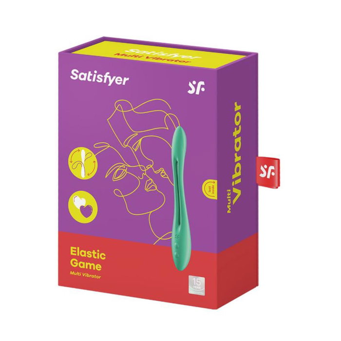 SATISFYER Elastic Game Vibrador Verde SATISFYER Elastic Game Vibrador Verde