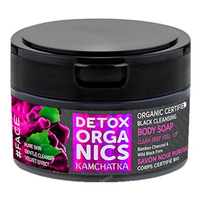 Natura Siberica Jabón Corporal Negro Detox con Carbón de Bambú y Helecho Negro Natura Siberica Jabón Corporal Negro Detox con Carbón de Bambú y Helecho Negro