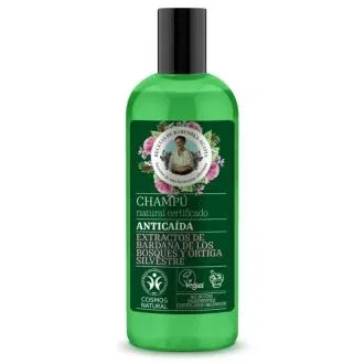 Agafia Champú Anticaída con Extractos Orgánicos de Bardana y Ortiga para Evitar la Caída del Cabello, Vegan, Sin Parabenos, 260 ml Agafia Champú Anticaída con Extractos Orgánicos de Bardana y Ortiga para Evitar la Caída del Cabello, Vegan, Sin Parabenos, 260 ml