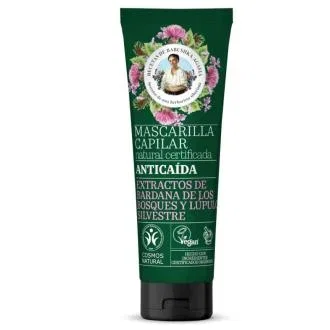 AGAFIA Mascarilla Capilar Anticaída 200ml con Extracto de Bardana y Lúpulo - Fortalece Raíces, Previene Caída - Vegana AGAFIA Mascarilla Capilar Anticaída 200ml con Extracto de Bardana y Lúpulo - Fortalece Raíces, Previene Caída - Vegana