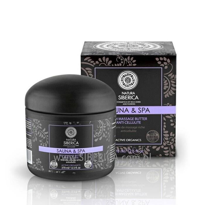 Natura Siberica Sauna & Spa Manteca Espesa de Masaje Anticelulítica Natura Siberica Sauna & Spa Manteca Espesa de Masaje Anticelulítica
