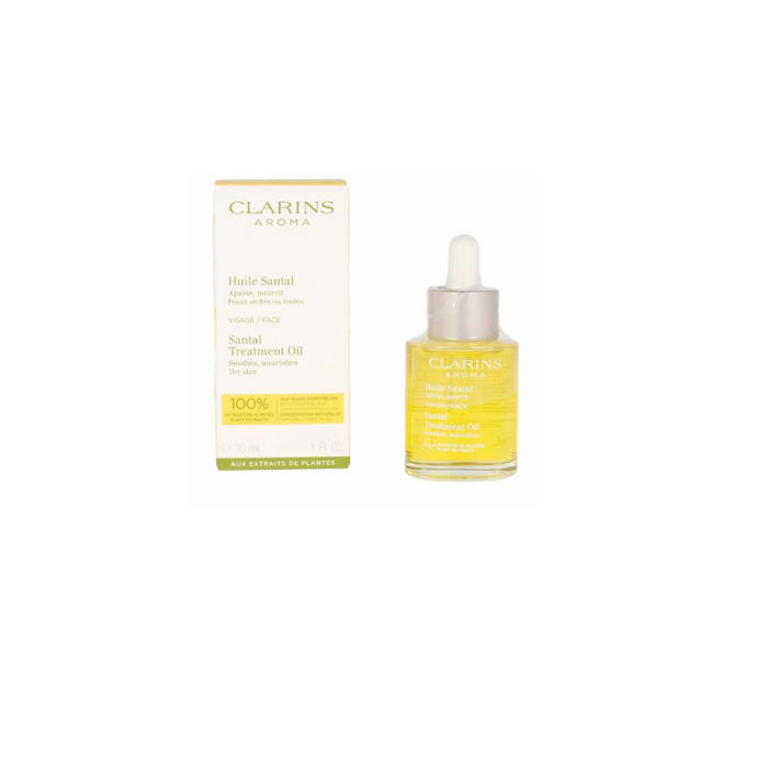 Clarins Aceite de Tratamiento Santal 30 ml para pieles secas o enrojecidas Clarins Aceite de Tratamiento Santal 30 ml para pieles secas o enrojecidas