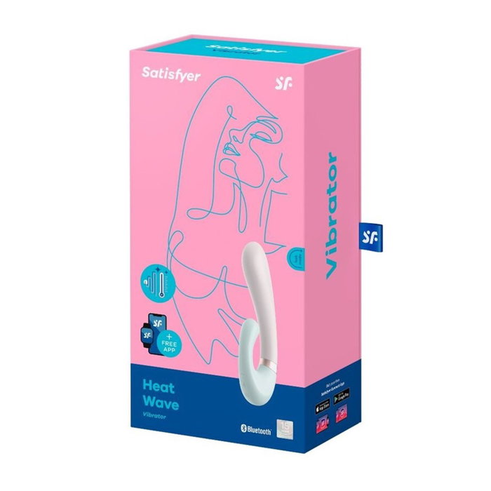 SATISFYER Heat Wave Vibrador Verde con App SATISFYER Heat Wave Vibrador Verde con App