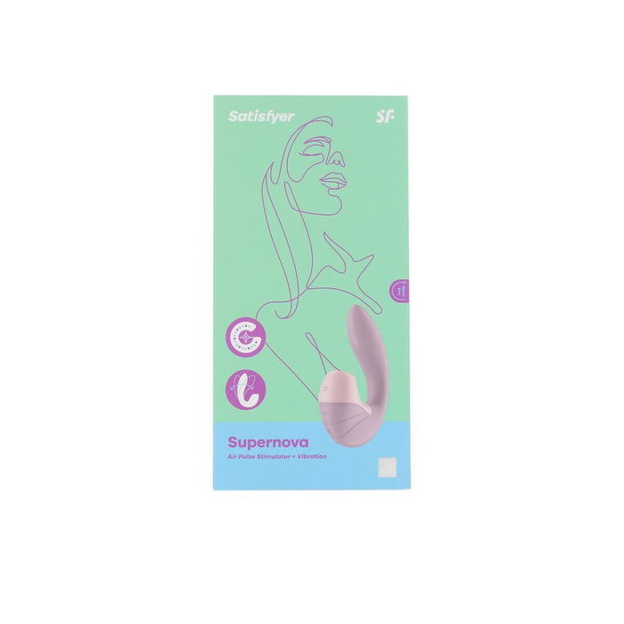 SATISFYER Supernova Air Pulse Stimulator Old Rose