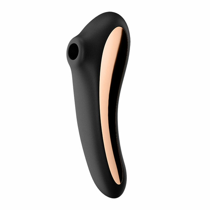 SATISFYER Dual Kiss Vibrador de Aire Negro