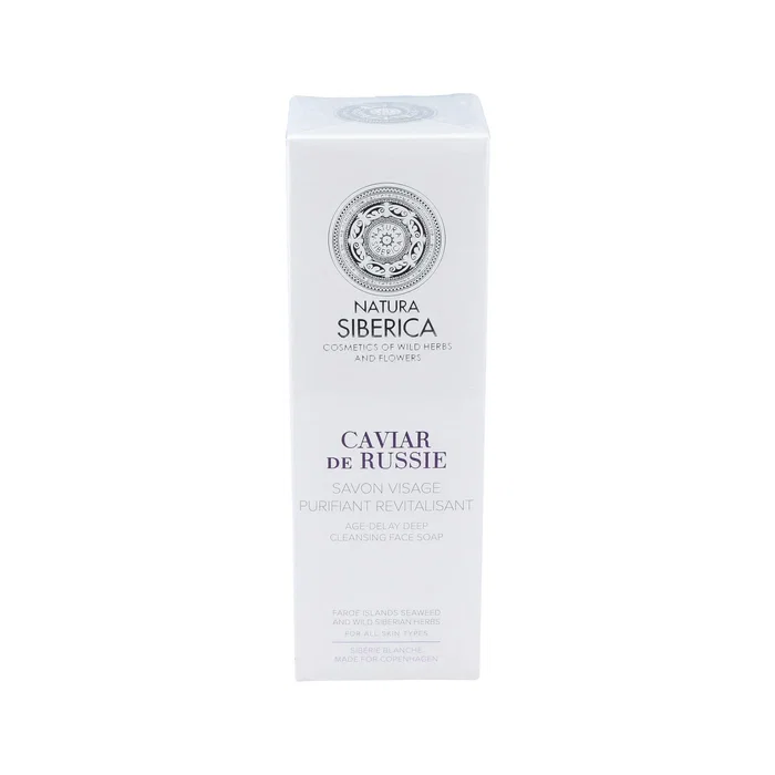 NATURA SIBERICA Jabón Facial Limpieza Profunda Caviar Rusia NATURA SIBERICA Jabón Facial Limpieza Profunda Caviar Rusia