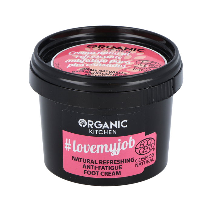 ORGANIC KITCHEN #Lovemyjob Crema Antifatiga Para Pies 100Ml - Refrescante con Ginseng - Vegano, ECOCERT, Sin Parabenos ORGANIC KITCHEN #Lovemyjob Crema Antifatiga Para Pies 100Ml - Refrescante con Ginseng - Vegano, ECOCERT, Sin Parabenos