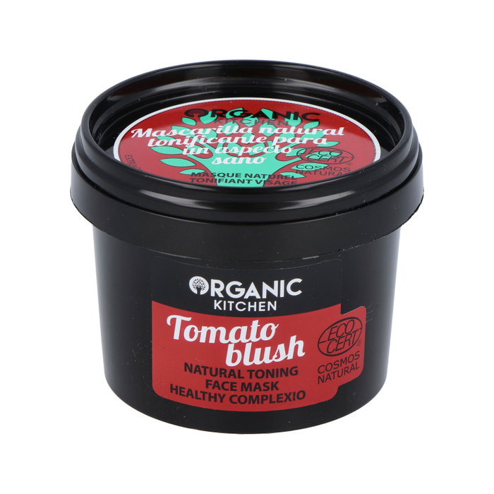 Organic Kitchen Tomato Blush Mascarilla Facial Tonificante 100 ml - Vegano y Ecológico Organic Kitchen Tomato Blush Mascarilla Facial Tonificante 100 ml - Vegano y Ecológico