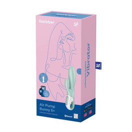 Satisfyer Air pump booty 5+ vibrador anal inflable menta para mujer