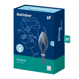 Satisfyer Duelist Anillo Vibrador Azul Oscuro