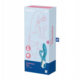 Satisfyer Embrace Me Vibrador de Conejo Turquesa para Mujer