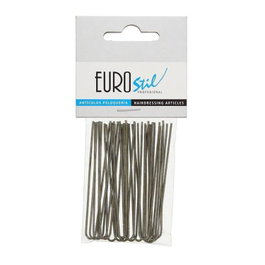Eurostil Horquillas para Moño 65mm Bronce 20un