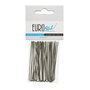 EUROSTIL Horquillas para Moño 65mm Bronce 20 Unidades