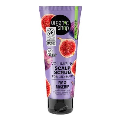 ORGANIC SHOP Exfoliante de Cuero Cabelludo Voluminizador para Cabello Graso Higo y Escaramujo ORGANIC SHOP Exfoliante de Cuero Cabelludo Voluminizador para Cabello Graso Higo y Escaramujo