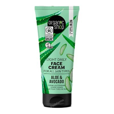 ORGANIC SHOP Crema Facial Alisante Aguacate y Aloe 50 ml ORGANIC SHOP Crema Facial Alisante Aguacate y Aloe 50 ml