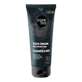ORGANIC SHOP Crema Facial Multifunción Corteza de Roble y Menta 75 ml