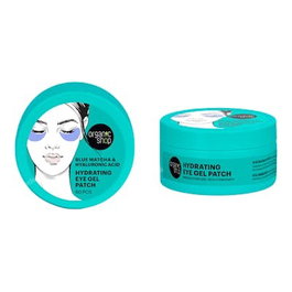 ORGANIC SHOP OS Hydrating Eye Gel Patch Blue Matcha & Hyaluronic Acid, 60 pcs