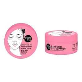 ORGANIC SHOP OS GLOW SKIN Eye Gel Patch Berry Iced Tea & Antioxidant, 60 pcs