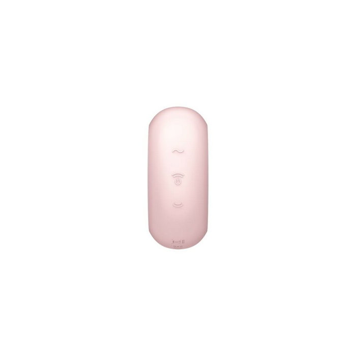 SATISFYER Pro To Go 3 Vibrador y Estimulador de Aire Rosa, 1 Unid.