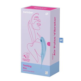 Satisfyer Twirling pro Vibrador Air Pulse Hybrid Azul