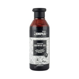DR. KONOPKA'S Men Gel de Ducha Purificante para Hombres 280ml con Carbón de Bambú y Artemisa Orgánica - Certificado COSMOS Natural y Vegan