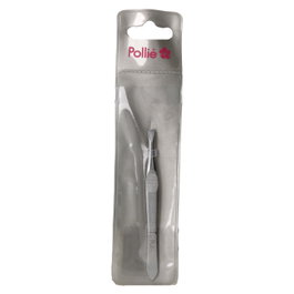EuroStil Pinza Depilar Cromada 9 cm para Depilación de Precisión y Diseño de Cejas Profesional
