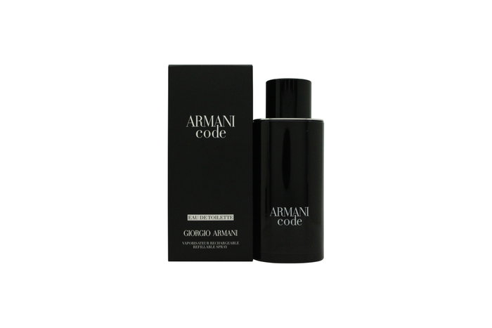 Giorgio Armani Code Eau de Toilette 125 ml Refillable Spray Giorgio Armani Code Eau de Toilette 125 ml Refillable Spray