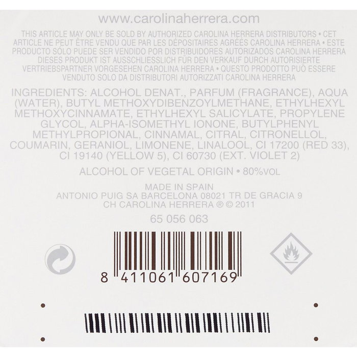 Carolina Herrera CH Eau de Toilette 50 ml