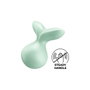 SATISFYER VIVA LA VULVA 3 LAY-ON Vibrador Menta 1un