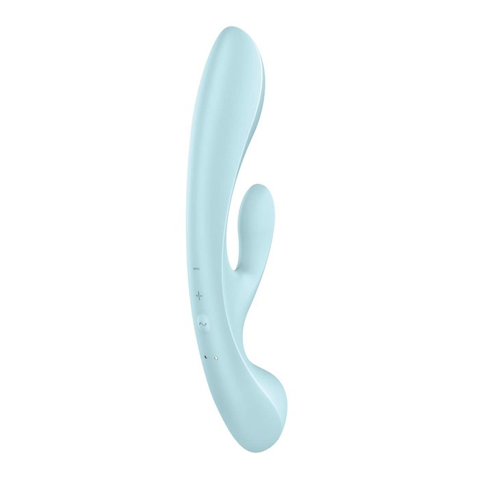 SATISFYER Triple OH! Multi-vibrador Azul SATISFYER Triple OH! Multi-vibrador Azul