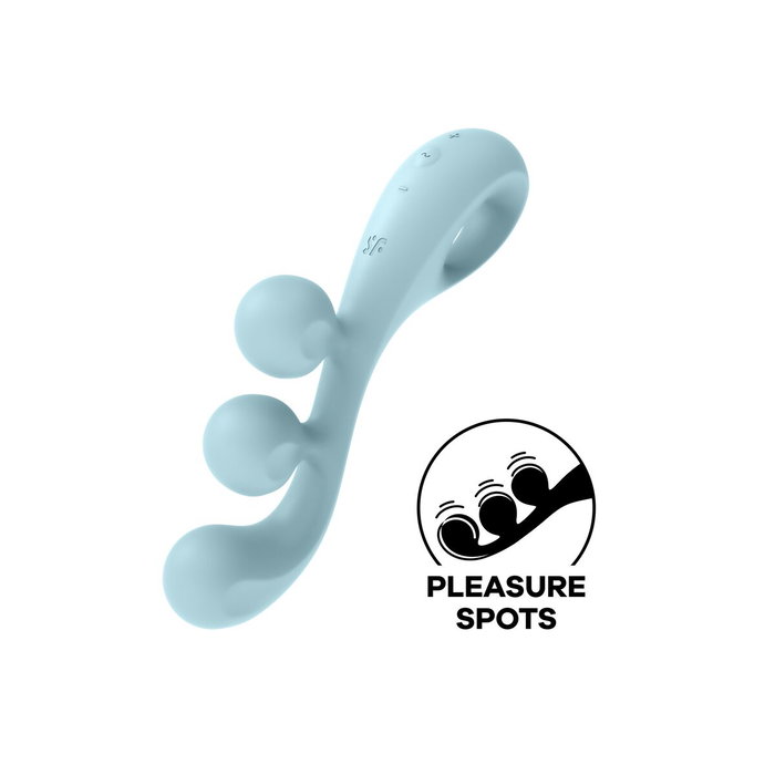 SATISFYER Tri Ball 2 Multi-Vibrador Light Blue SATISFYER Tri Ball 2 Multi-Vibrador Light Blue