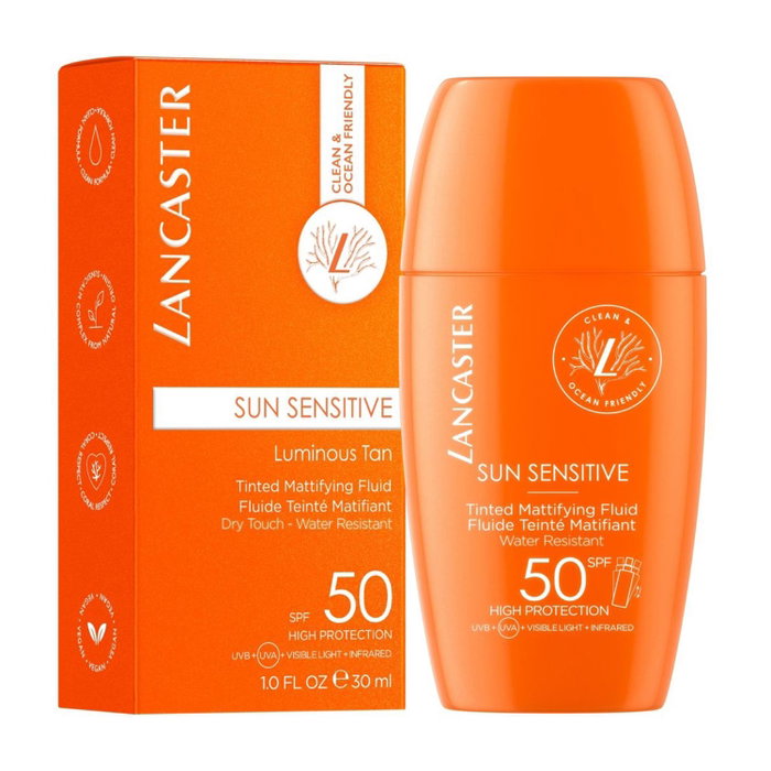 Lancaster SUN SENSITIVE Tinted Mattifying Fluid SPF50 30 ml