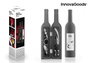 Innovagoods Estuche de vino con forma de botella con accesorios de vino