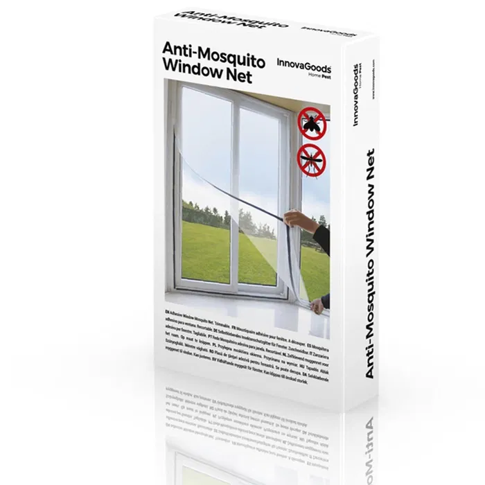 Mosquitera Adhesiva Recortable para Ventana InnovaGoods