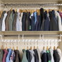 Inde Organizador de Perchas Plusrobe I para 40 Prendas (24 Unidades)