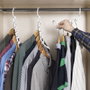 Inde Organizador de Perchas Plusrobe I para 40 Prendas (24 Unidades)