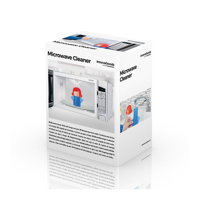 Innovagoods Limpiador de Microondas V0100794 con Agua y Vinagre para Limpieza Rápida Innovagoods Limpiador de Microondas V0100794 con Agua y Vinagre para Limpieza Rápida