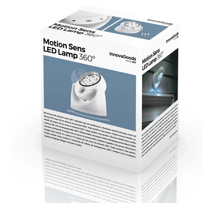 Lámpara LED con Sensor de Movimiento InnovaGoods