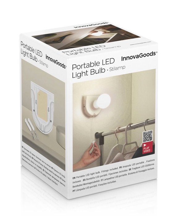 Bombilla LED Portátil Stilamp InnovaGoods Bombilla LED Portátil Stilamp InnovaGoods