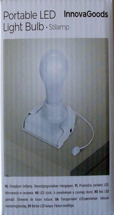 Bombilla LED Portátil Stilamp InnovaGoods Bombilla LED Portátil Stilamp InnovaGoods