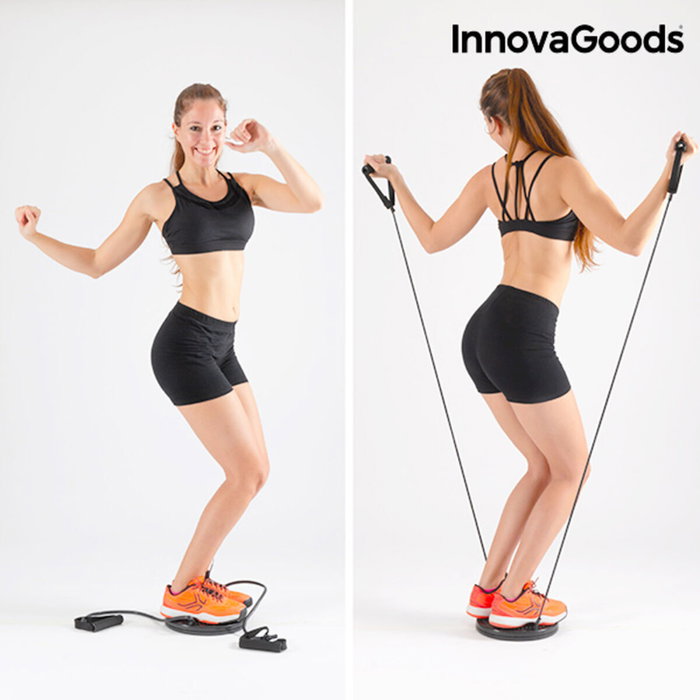 Disco Giratorio de Cardio con Guía de Ejercicios InnovaGoods IG117162 Disco Giratorio de Cardio con Guía de Ejercicios InnovaGoods IG117162
