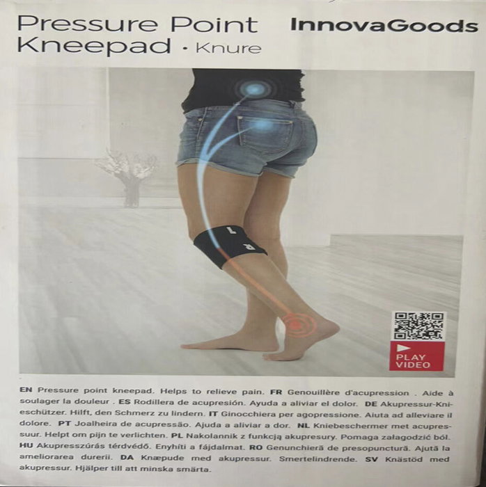 Rodillera de Acupresión Knure InnovaGoods 1 unidad
