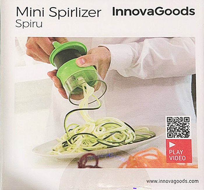 Innovagoods Spiru Cortador de verduras en espiral