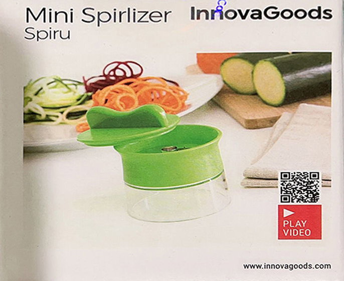 Innovagoods Spiru Cortador de verduras en espiral