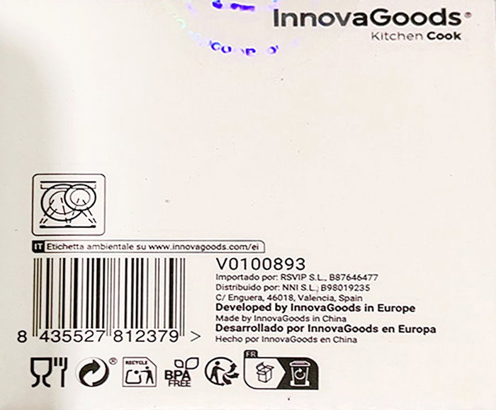 Innovagoods Spiru Cortador de verduras en espiral